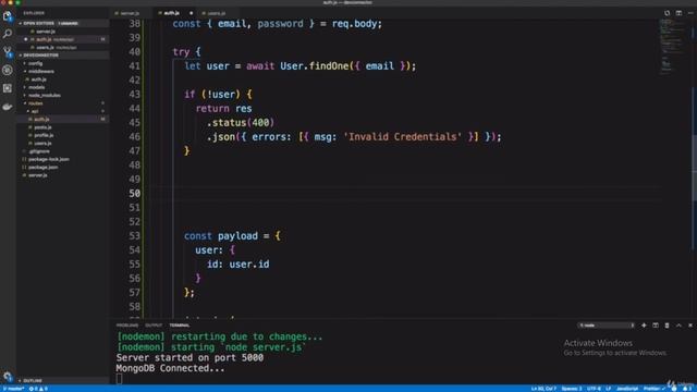 PORTFOLIO PROJECT USING MERN (PART 10) смотреть онлайн