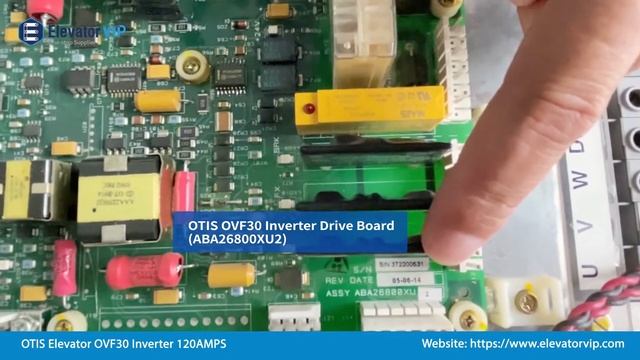 OTIS Elevator OVF30 Inverter ACA21290BA4 120AMPS 22KW 50 / 60Hz смотреть онлайн