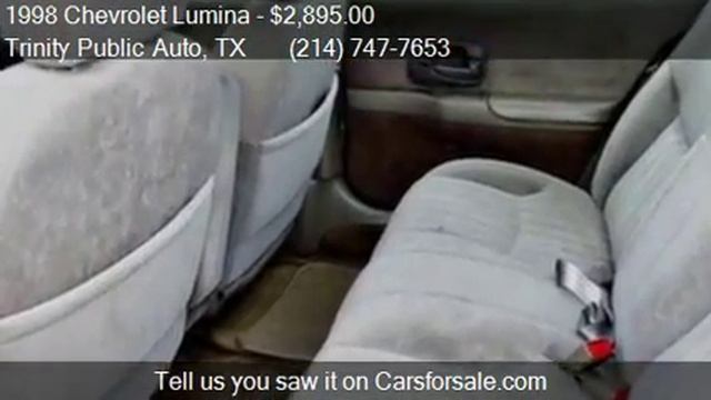 1998 Chevrolet Lumina Sedan for sale in Dallas, TX 75208 at смотреть онлайн