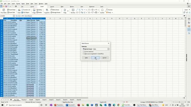 This video explains how to create a Pivot table in LibreOffice Calc смотреть онлайн