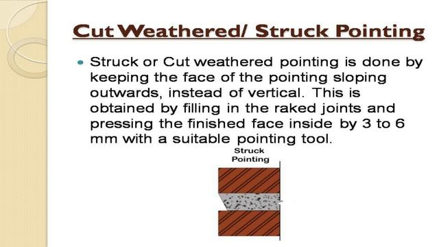 What Is Pointing In Construction? - Types Of Pointing - Civil Engineering