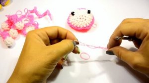 Обезьянка из резинок Лумигуруми Рейнбоу Лум||Monkey Rainbow Loom