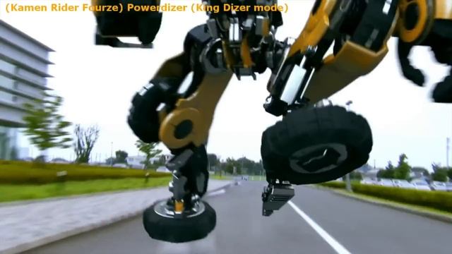 [Kamen Rider] Main Riders' Giant Killer Techniques - Mecha forms, Rider Machines, Summons, Mechs смотреть онлайн