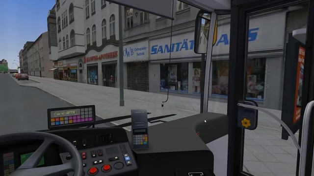 OMSI 2 - Mercedes-Benz Citaro K Midibus - Ahlheim Line 158 смотреть онлайн