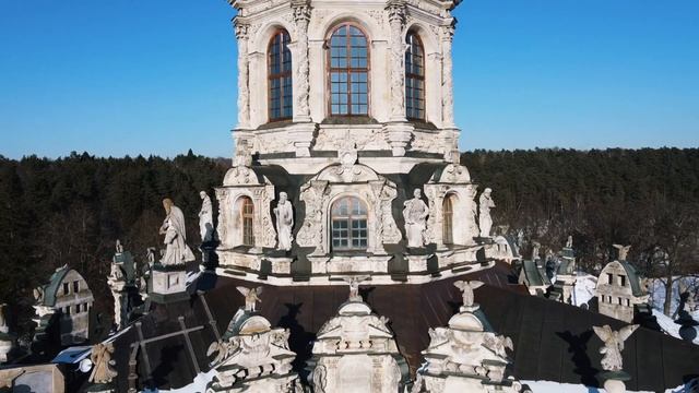 #храм #Церковь Божьей Матери Знамение храм Дубровицы воздух видео сайт официальный усадьба смотреть онлайн