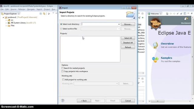 Import Posbravo Project into Eclipse from github смотреть онлайн