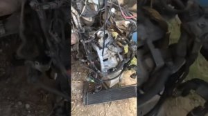 вариант снятия двигателя тигуан, дедовский способ