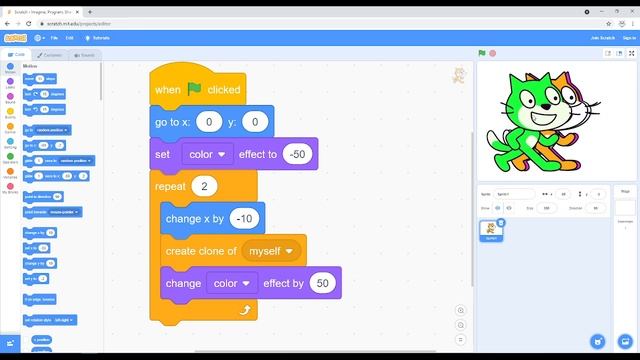 Glitch Effect Tutorial In Scratch 3.0