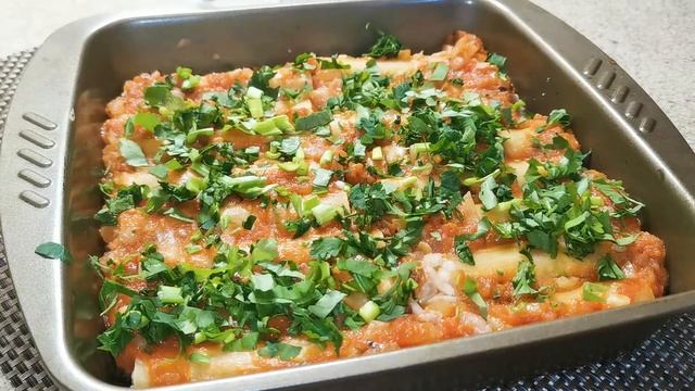 Каннеллони с фаршем, быстрый и простой рецепт на ужин смотреть онлайн
