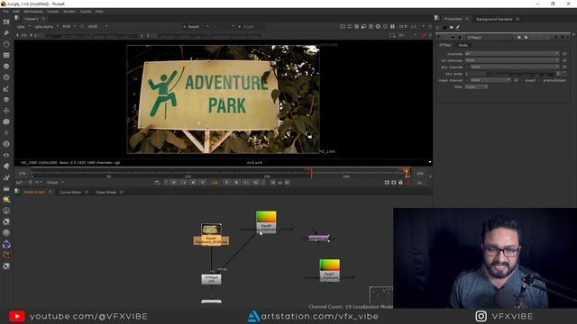 MOCHA TO NUKE LENS DISTORTION WORKFLOW | VFX VIBE смотреть онлайн