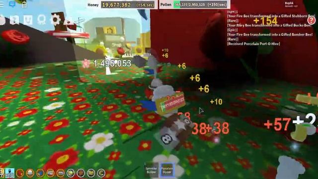 Купил самый крутой рюкзак в симуляторе пчеловода Roblox смотреть онлайн