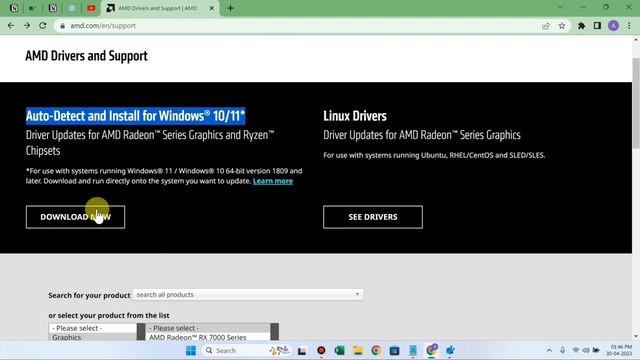 How to Update & Install AMD Radeon Graphic Driver on Windows 11 смотреть онлайн