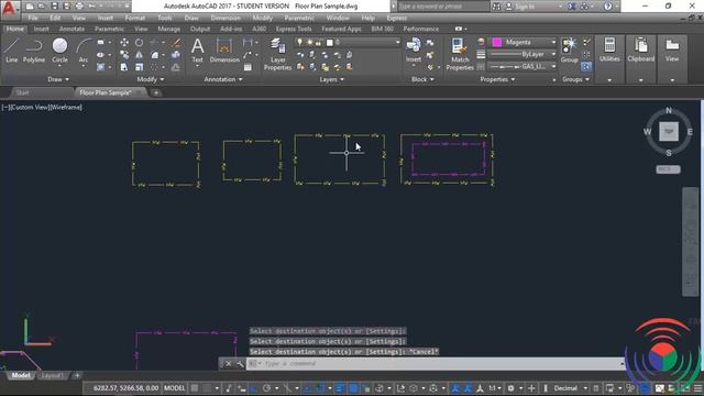 Autodesk AutoCAD: How to use Match Properties and Transparency Command in Autodesk AutoCAD смотреть онлайн