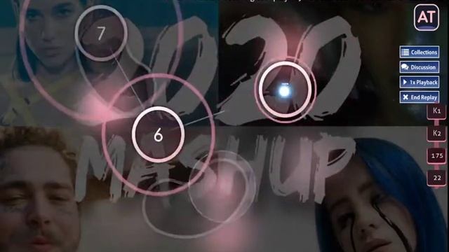 Osu! BEST POP SONGS OF 2020 MASHUP смотреть онлайн