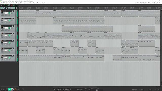 Fire and Ice - Synthesizer Pop Tune Made with Reaper DAW смотреть онлайн