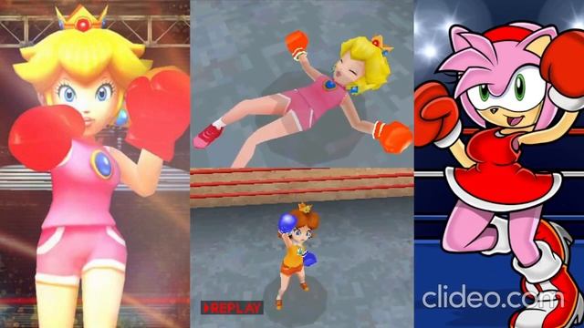 Mario and Sonic at the Olympic Games DS | Boxing | Peach vs Daisy (Best of 3) смотреть онлайн