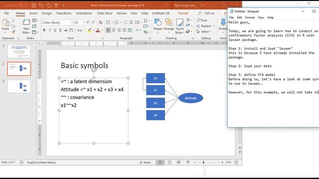 Confirmatory Factor Analysis (CFA) with lavaan package in R смотреть онлайн