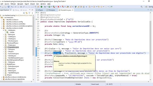 Spring Boot Backend: 10 Java Bean Validation смотреть онлайн