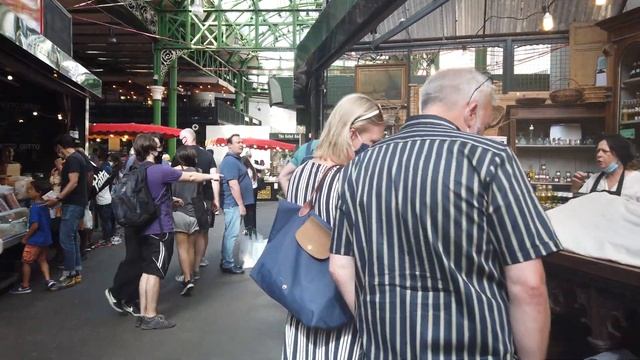 Borough Market, London - 4K Walking Tour смотреть онлайн