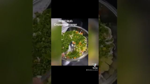 Paytaxt salatı, Столичный салат, Московский салат смотреть онлайн