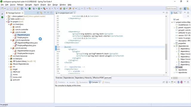 MyBatis with Spring Boot смотреть онлайн