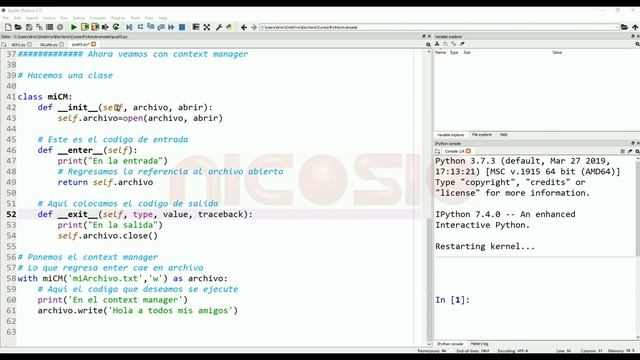 Context Manager - 5 - Python Avanzado tutorial en español смотреть онлайн