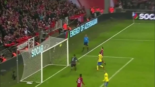 Denmark 2-2 Sweden (Euro Qualifying 2016) смотреть онлайн