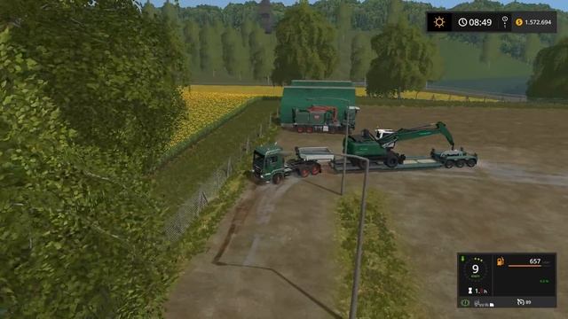 Farming Simulator 17 - Forestry and Farming on The Valley The Old Farm 042 смотреть онлайн