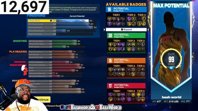 HOW TO MAKE A COMP CLYDE DREXLER "2 WAY 3 LEVEL SCORER" IN NBA 2K23 смотреть онлайн
