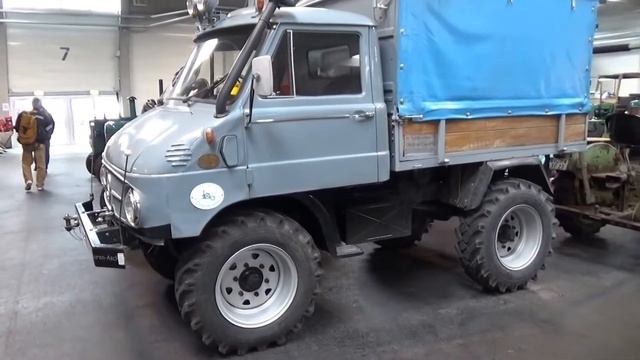 !961, Mercedes-Benz Unimog U30, Technorama Ulm 2015 смотреть онлайн