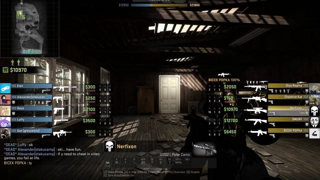 CS:GO - Wallhack And Aimbot - Overwatch Feed