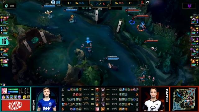 S04 vs XL Highlights | LEC Spring 2021 W1D2 | Schalke 04 vs Excel смотреть онлайн