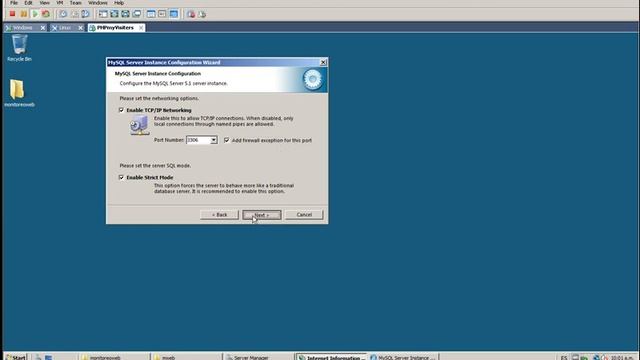 FTP7.5 IIS7.0 PHP MySQL - Phpmyvisites en Windows Server 2008 parte1c смотреть онлайн
