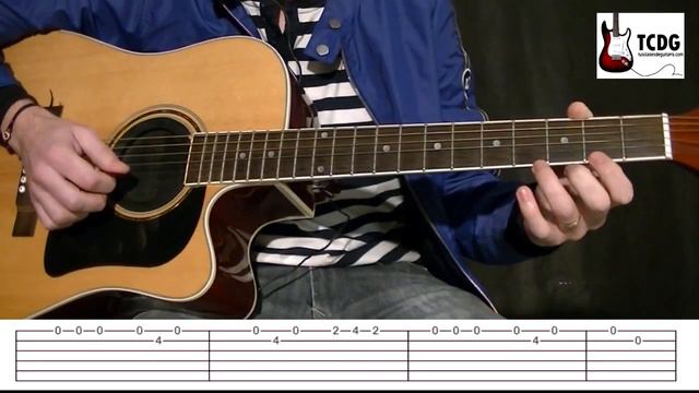 How to Play My Heart Will Go On (Titanic): Acoustic Guitar Tutorial TCDG смотреть онлайн
