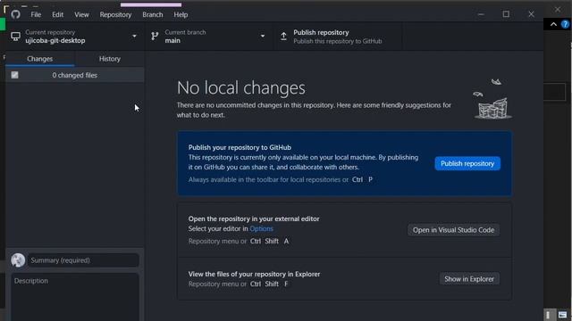 Menggunakan Git dan GitHub Desktop 2022 [NO SOUND] смотреть онлайн