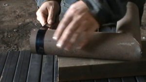 Как разметить трубу для резки под 90 градусов за 5 секунд. How to mark and cut  pipe neat and squar