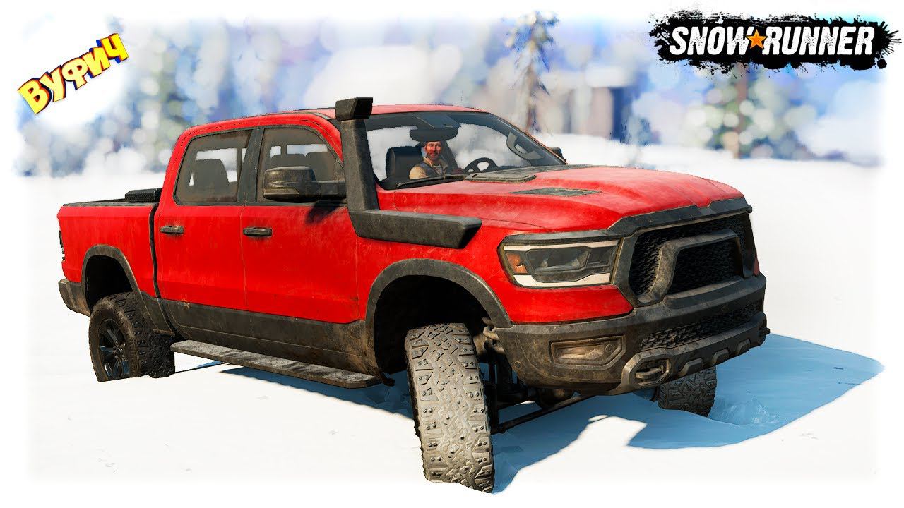 SnowRunner Обзор мода Generic 1500 pickup смотреть онлайн