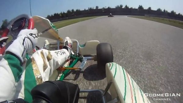 ROTAX MAX CHALLENGE ITALIA ROUND 1 (Go Kart 125 racing on board) (Acceleration Sound Exhaust Crash)