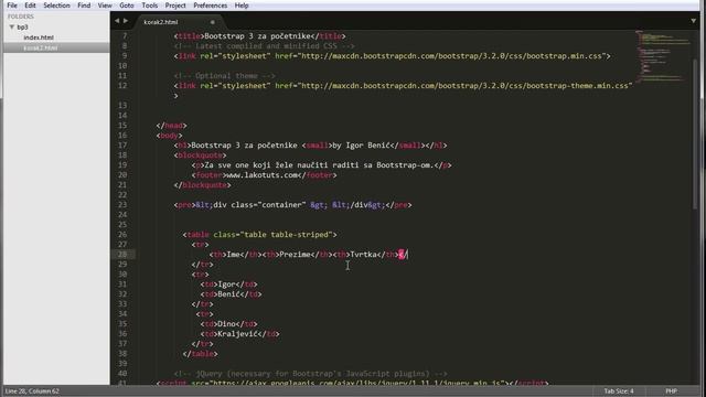 Bootstrap 3 za početnike - Osnovni CSS смотреть онлайн