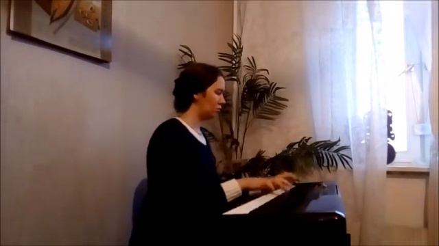 Этюд 1 Allegro Е.Шитте (3,4 классы) смотреть онлайн