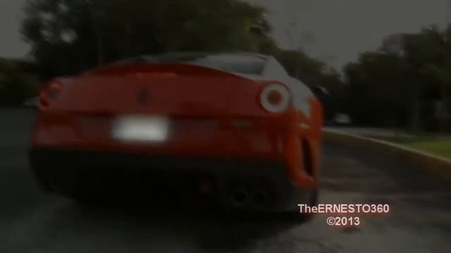 Ferrari 575 Maranello & Ferrari 599 GTO acelerando! México DF смотреть онлайн