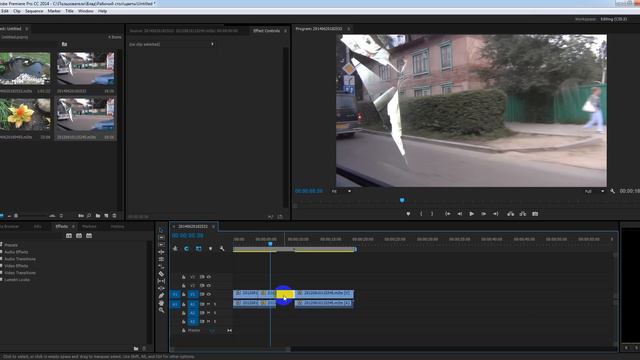 Adobe Premiere Pro CC 2014:как замедлить ускорить видео смотреть онлайн
