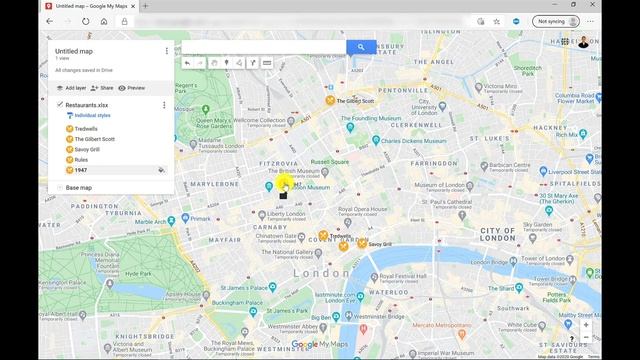 How to make a Google Map from Excel смотреть онлайн