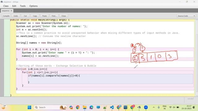 How to Arrange Words in alphabetical order | String Program in JAVA | Complete JAVA | Episode 82 смотреть онлайн