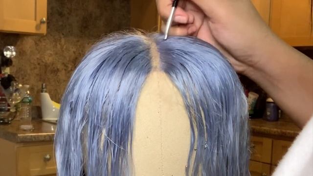 DIY Water Coloring 613 Hair | Icey Gray | Sam Iam