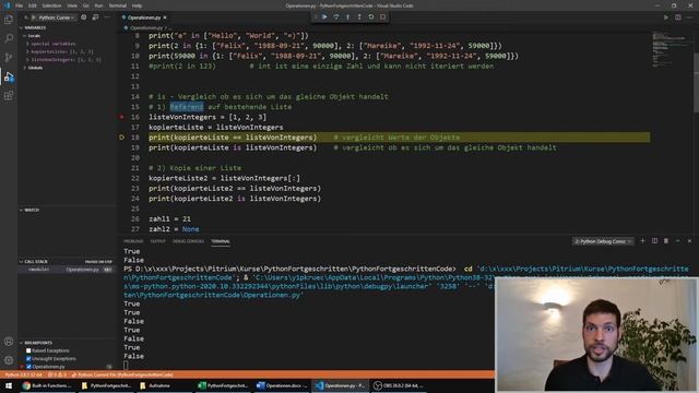 Python Kurs Fortgeschritten ?? | #15 - Operatione смотреть онлайн