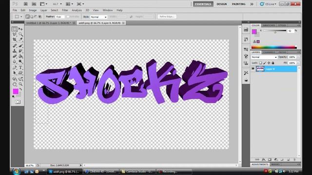 Speed Art | Graffiti Font смотреть онлайн