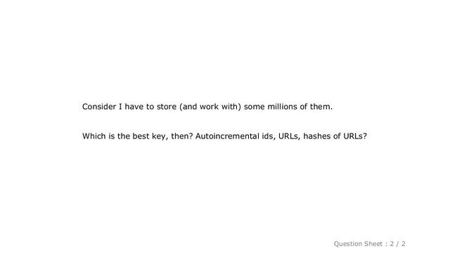 MySQL : Best primary key for storing URLs смотреть онлайн