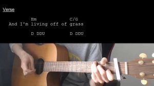 Nirvana - Something In The Way EASY Guitar Tutorial With Chords / Lyrics