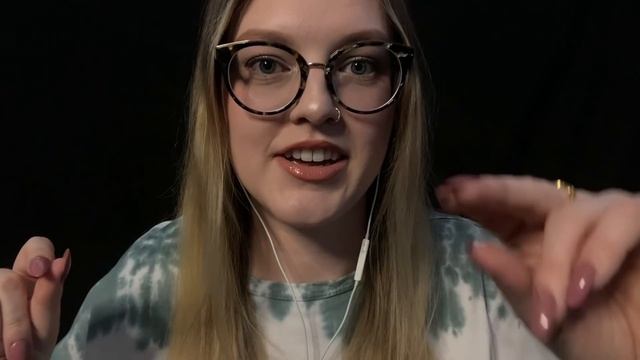 ASMR - Focus on Me for Anxiety & Panic Relief - glasses tapping, follow the light, face brushing смотреть онлайн